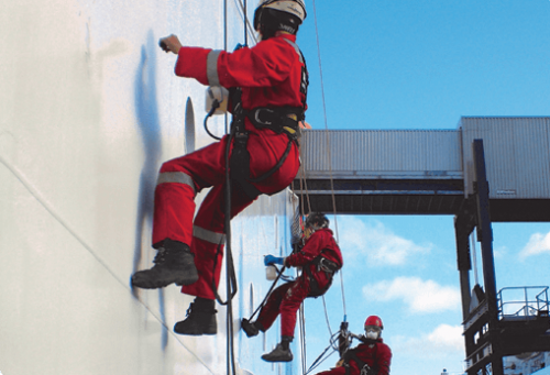 Industrial building services - Abseil Access.